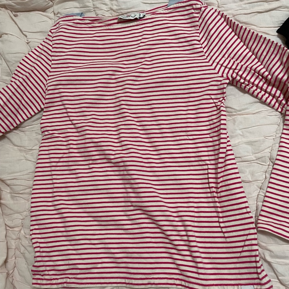 Vineyard vines long sleeve stripe top